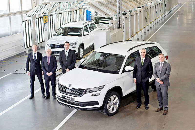 Volkswagen Group Rus запускает производство SKODA KODIAQ в Нижнем Новгороде в рамках сотрудничества с «Группой ГАЗ»