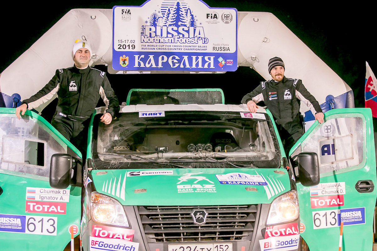 Автомобиль «ГАЗель NEXT» на I этапе Чемпионата России по ралли-рейдам