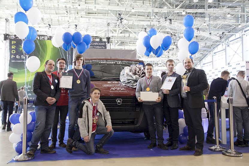 «Группа ГАЗ» вручила автомобиль «ГАЗель NEXT» победителю X Всероссийского технологического фестиваля PROFEST