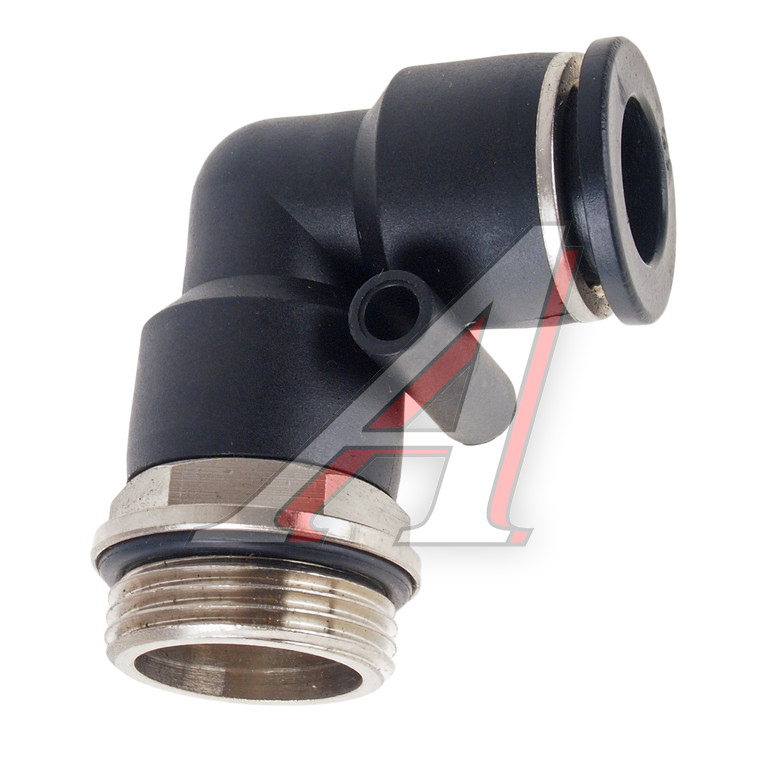 Соединитель трубки ПВХ, полиамид d=12мм (наружная резьба) М22х1.5 ...