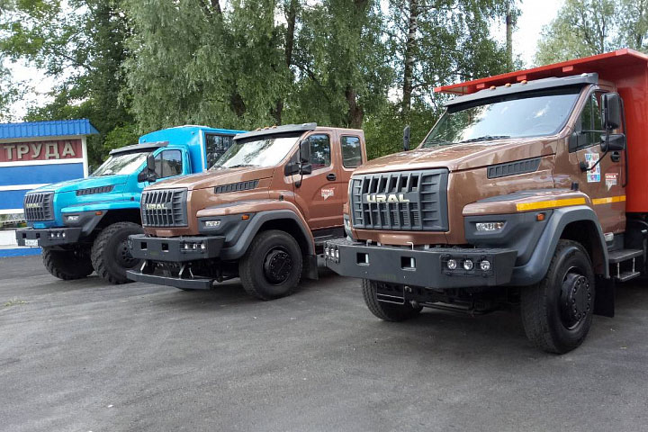 Автопробег автомобилей «Урал NEXT»