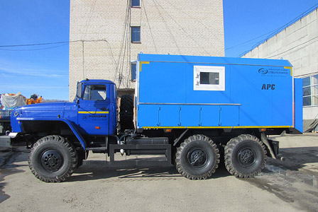 Агрегат ремонтно-сварочный АРС на шасси «Урал-4320-1151-61»