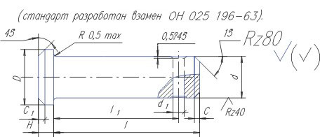 Пальцы (ОСТ 37.001.163-97) Пальцы (ОСТ 37.001.163-97)
