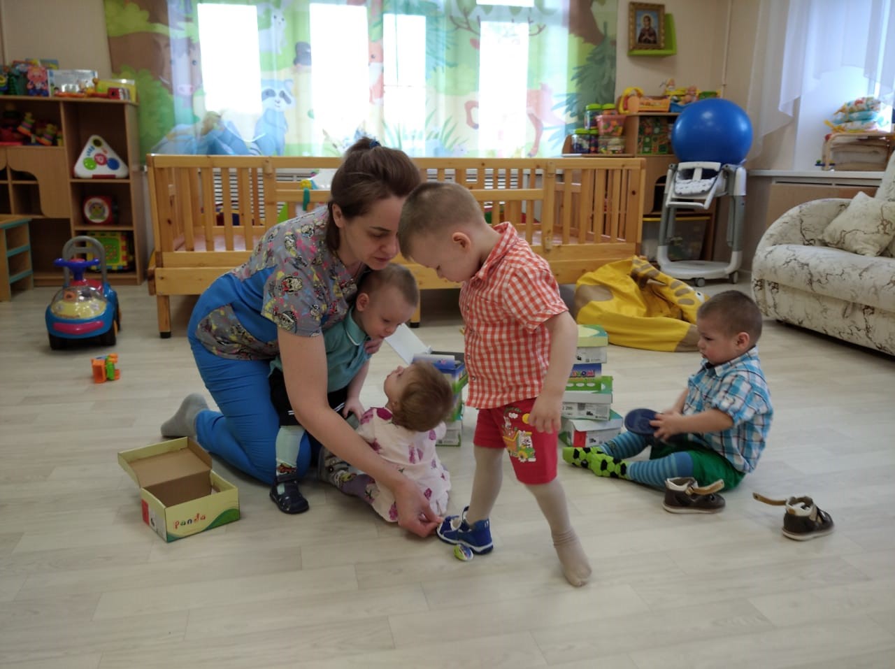 В Подольском специализированном доме ребенка