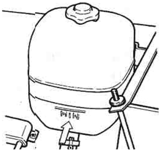 Расширительный бачок системы охлаждения