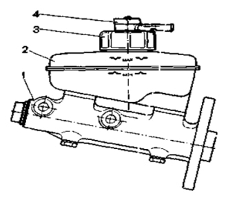 Бачок гидропривода тормозов