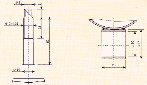 Амортизатор М-2141 задний СААЗ 2141-2915006C